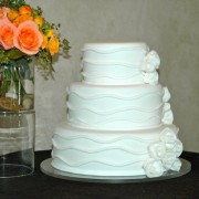 Mixed Arrangement to Compliment Cake
